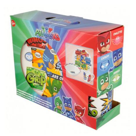 PJ Masks 3 Piece Ceramic Breakfast Set £13.99